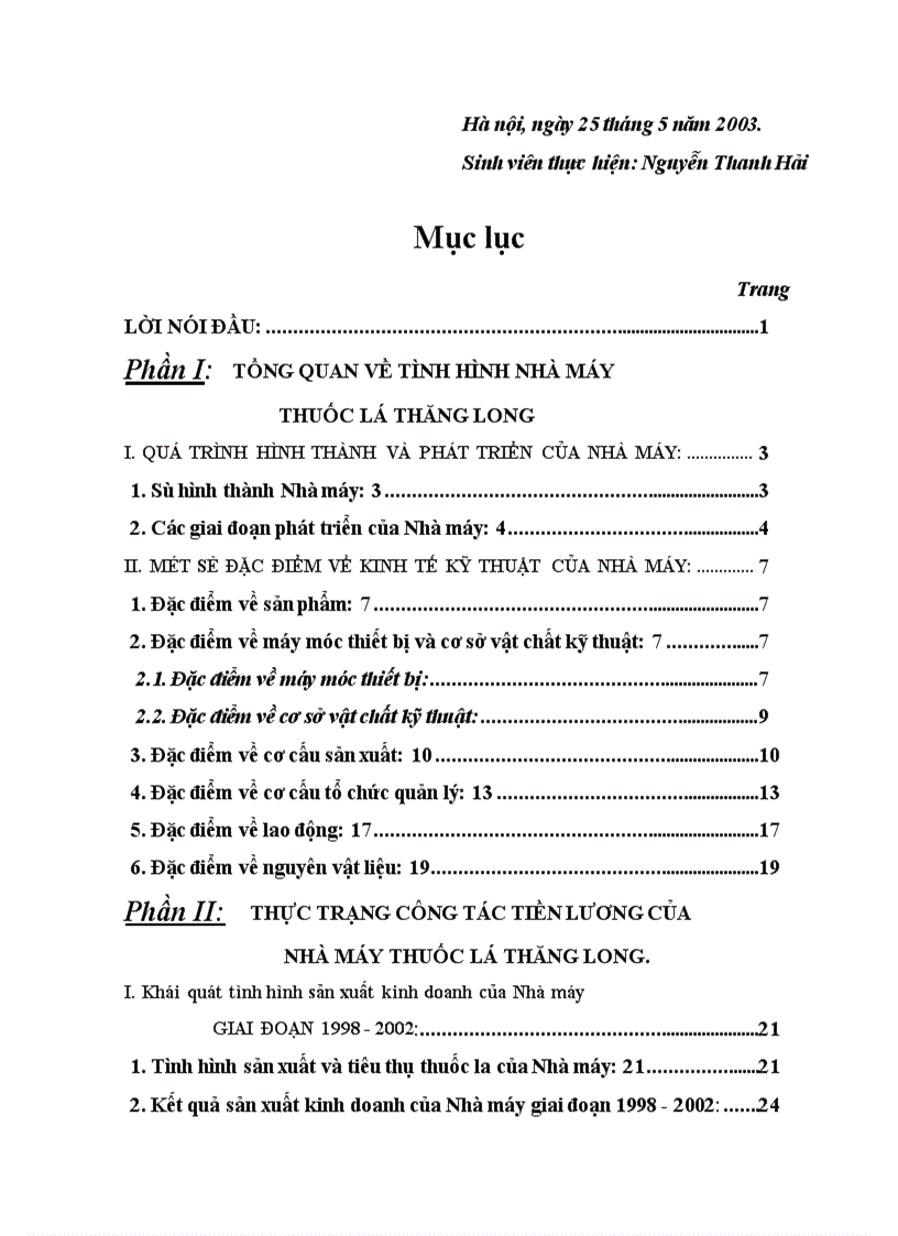 image for page Một số giải pháp nhằm hoàn thiện công tác tiền lương của Nhà máy thuốc lá Thăng Long