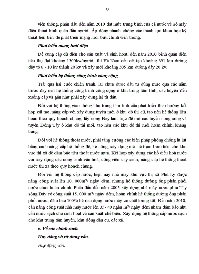 image for page Định hướng chuyển dịch cơ cấu ngành kinh tế của tỉnh Hà Nam trong giai đoạn 2001 - 2010