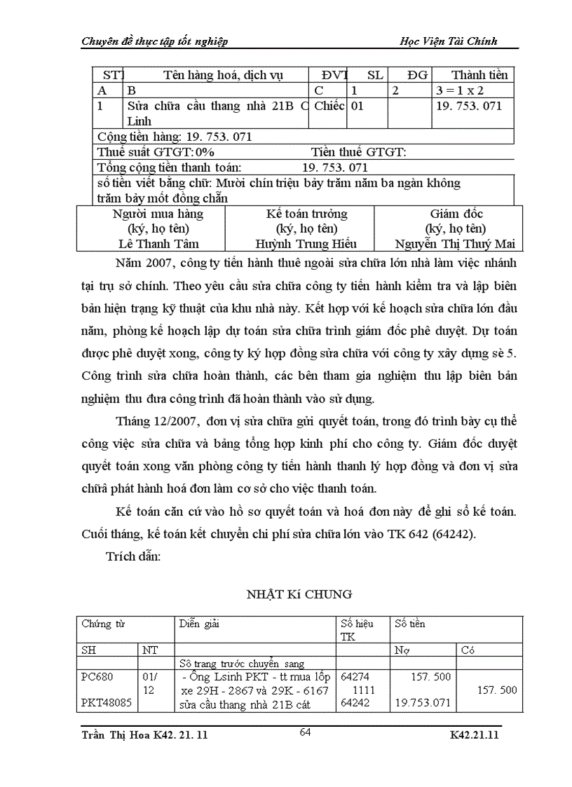 image for page Kế toán tài sản cố định hữu hình(TSCĐhh) trong công ty cổ phần vật tư vận tải xi măng