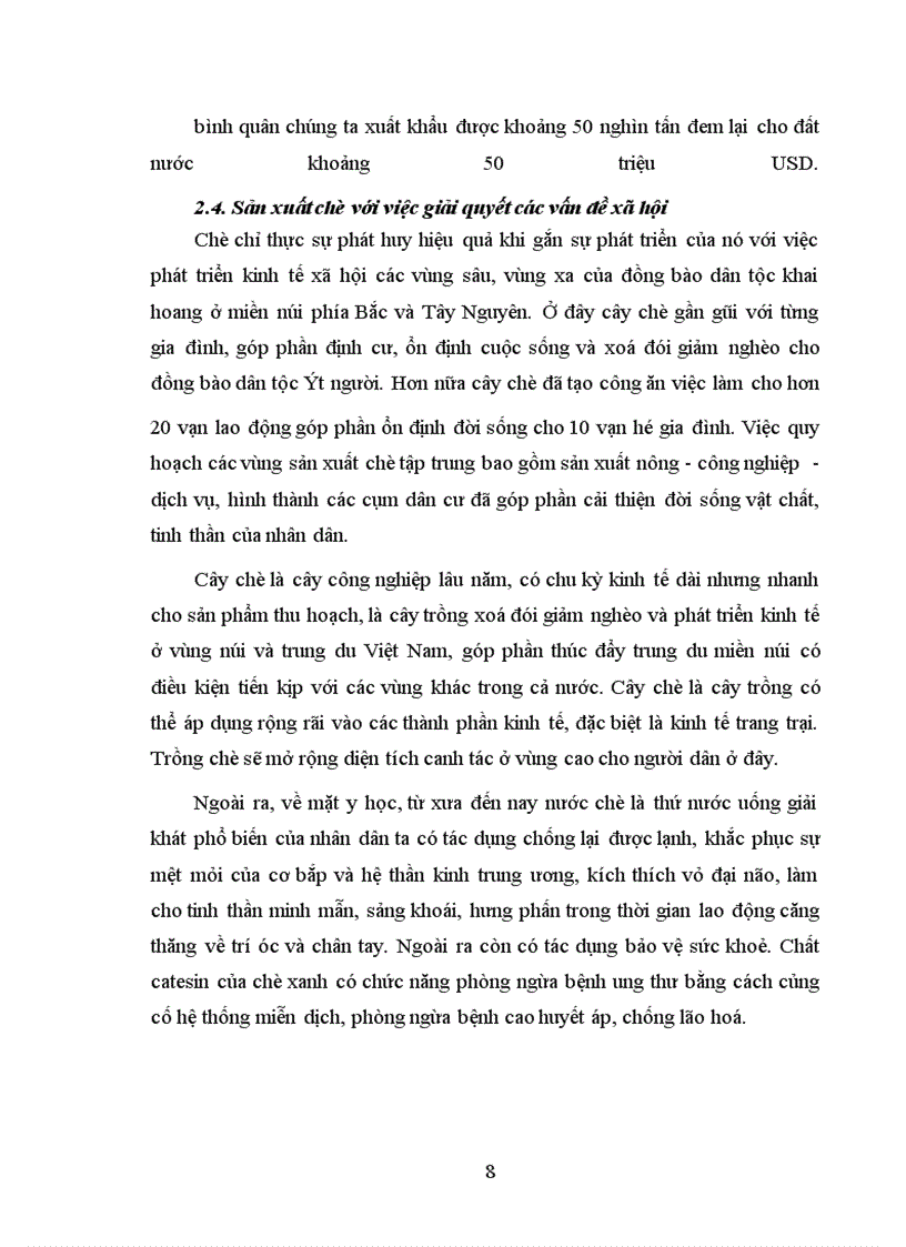 image for page Một số giải pháp nhằm phát triển sản xuất chè ở Việt Nam từ nay đến năm 2010