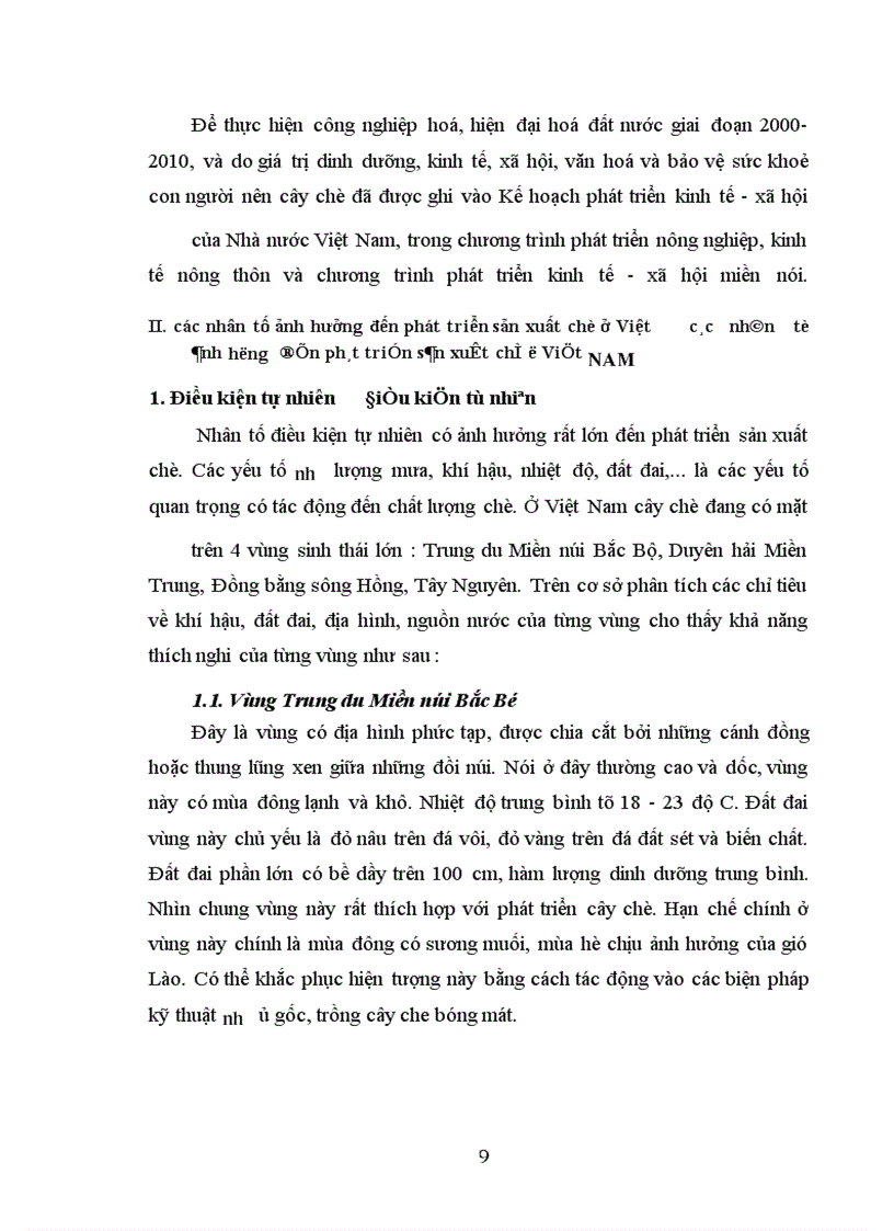 image for page Một số giải pháp nhằm phát triển sản xuất chè ở Việt Nam từ nay đến năm 2010