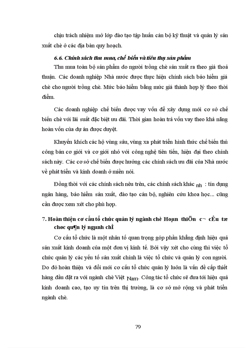 image for page Một số giải pháp nhằm phát triển sản xuất chè ở Việt Nam từ nay đến năm 2010