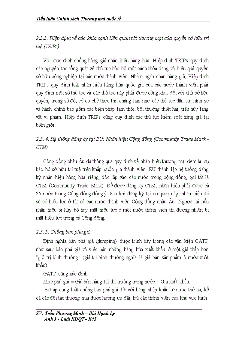 image for page Thị trường EU