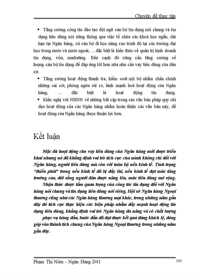 image for page Giải pháp mở rộng cho vay tiêu dùng tại Hội sở Ngân hàng Ngoại thương Việt Nam