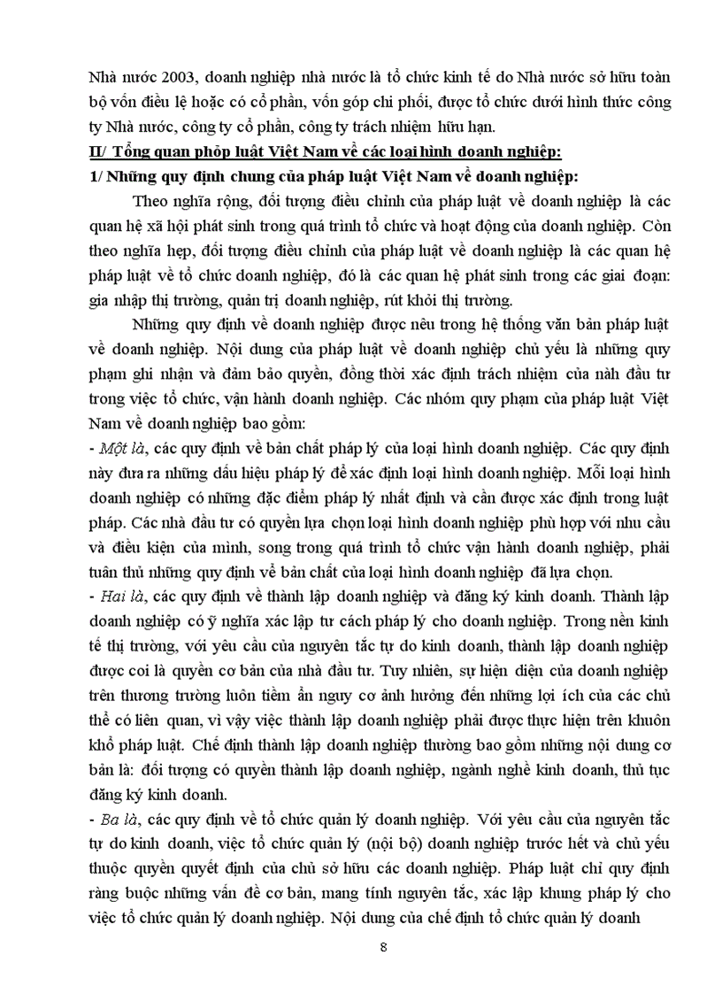 image for page Tìm hiểu tổng quan pháp luật Việt Nam về các loại hình doanh nghiệp!