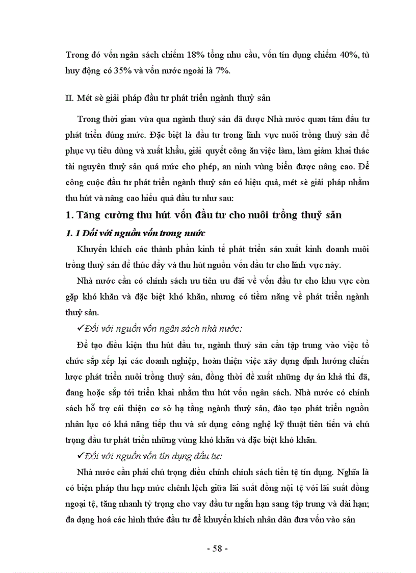 image for page Tình hình đầu tư phát triển nuôi trồng thuỷ sản ở Việt Nam