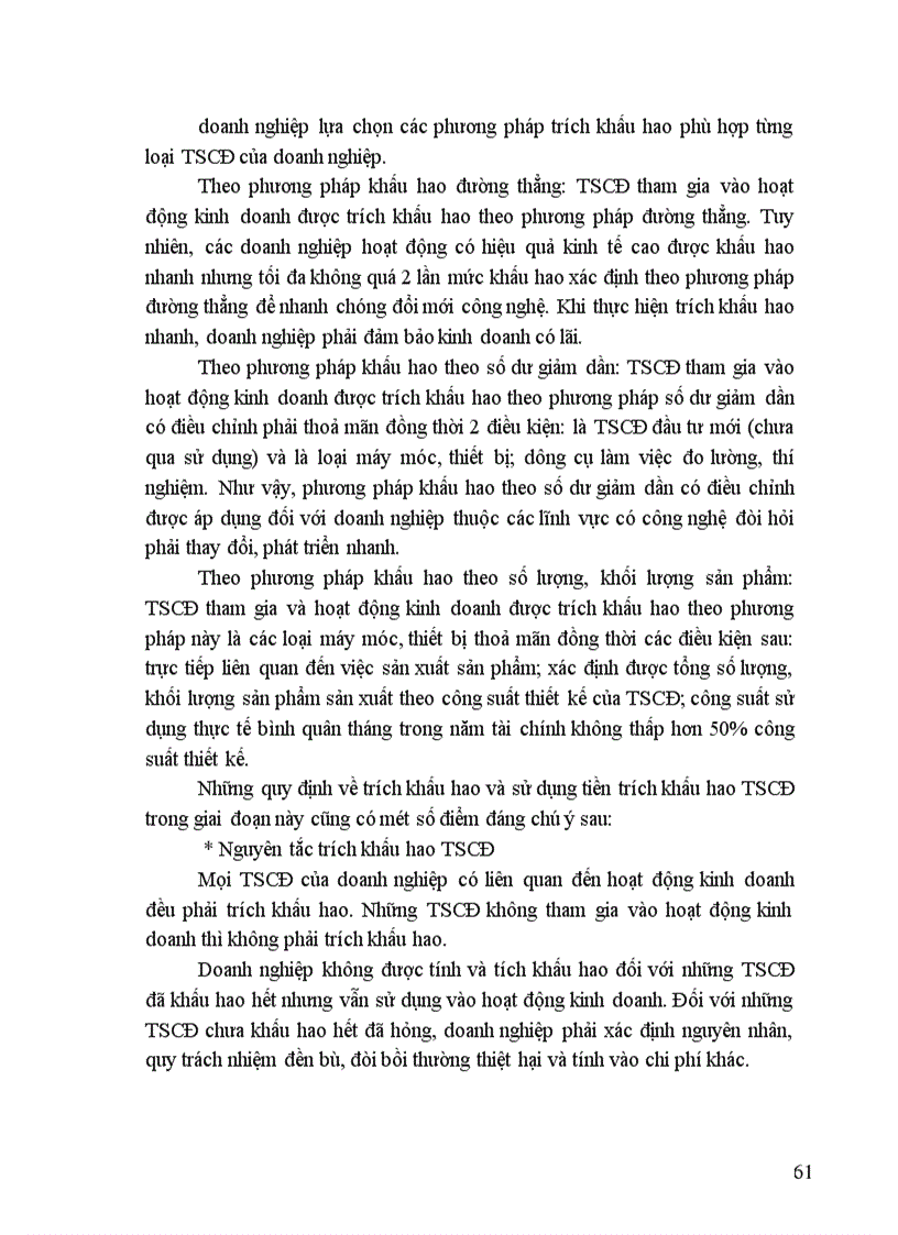image for page Hoàn thiện chế độ tính khấu hao tài sản cố định trong doanh nghiệp Việt Nam