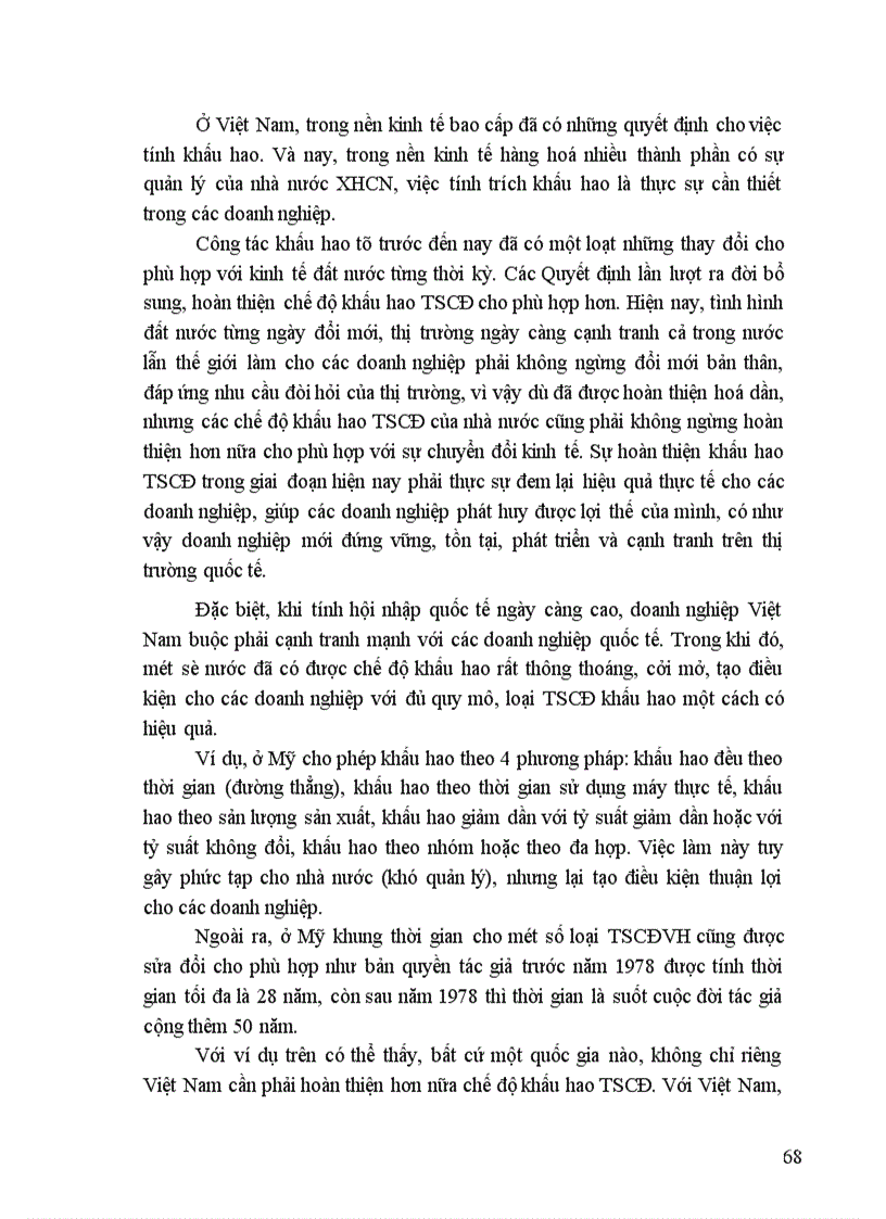 image for page Hoàn thiện chế độ tính khấu hao tài sản cố định trong doanh nghiệp Việt Nam