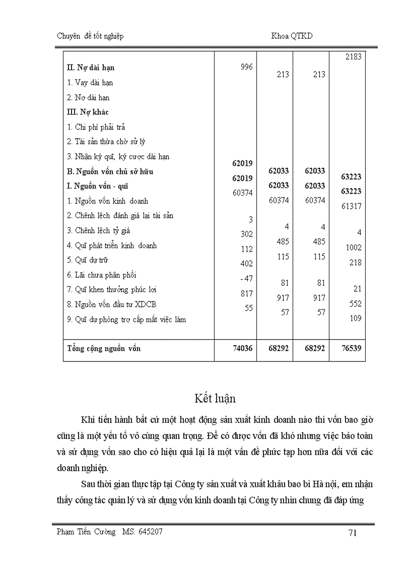 image for page Những giải pháp chủ yếu nhằm nâng cao hiệu quả sử dụng vốn tại công ty Thương mại và Bao bì Hà Nội.