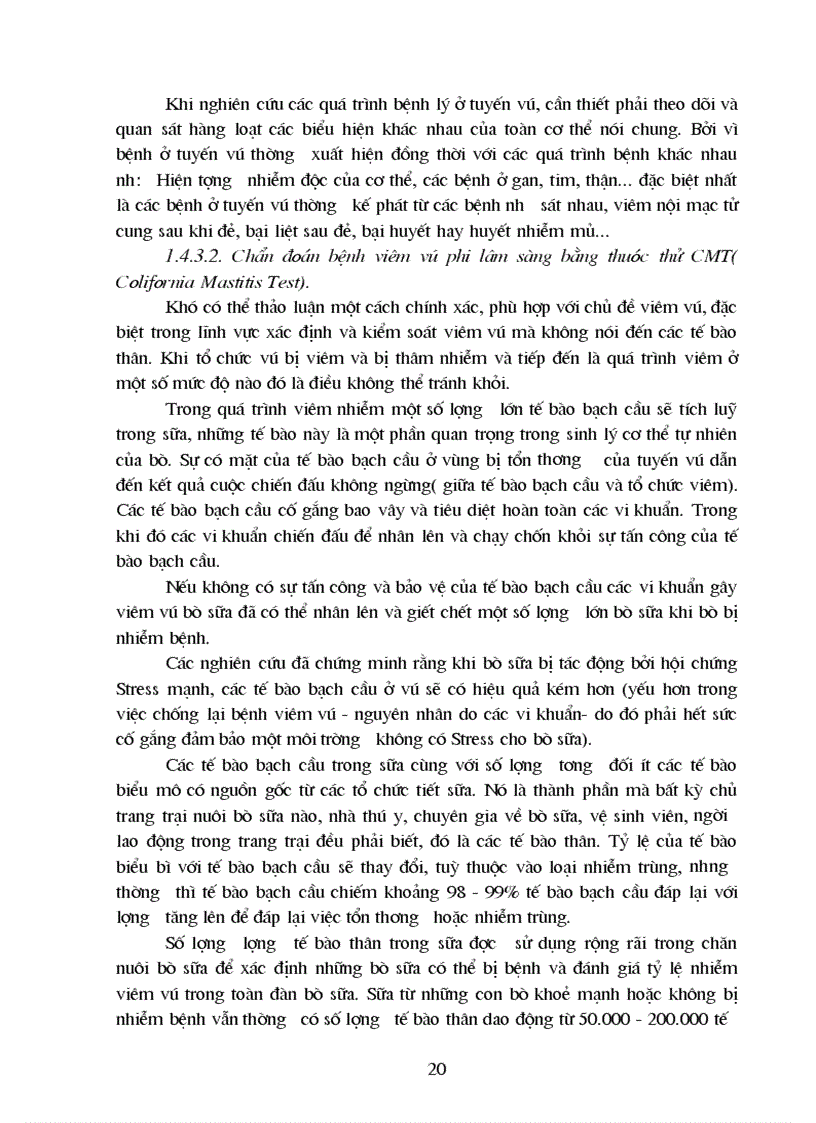 image for page Tình hình chăn nuôi bò sữa từ 2001 - 2004 và định hướng phát triển 2005- 2020