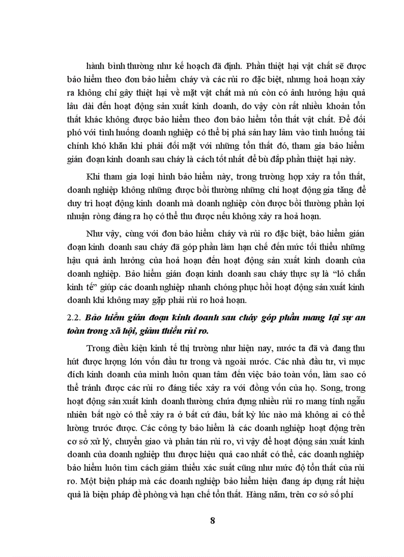 image for page Nâng cao hiệu quả triển khai nghiệp vụ bảo hiểm gián đoạn kinh doanh sau cháy tại Bảo Việt Hà Nội.