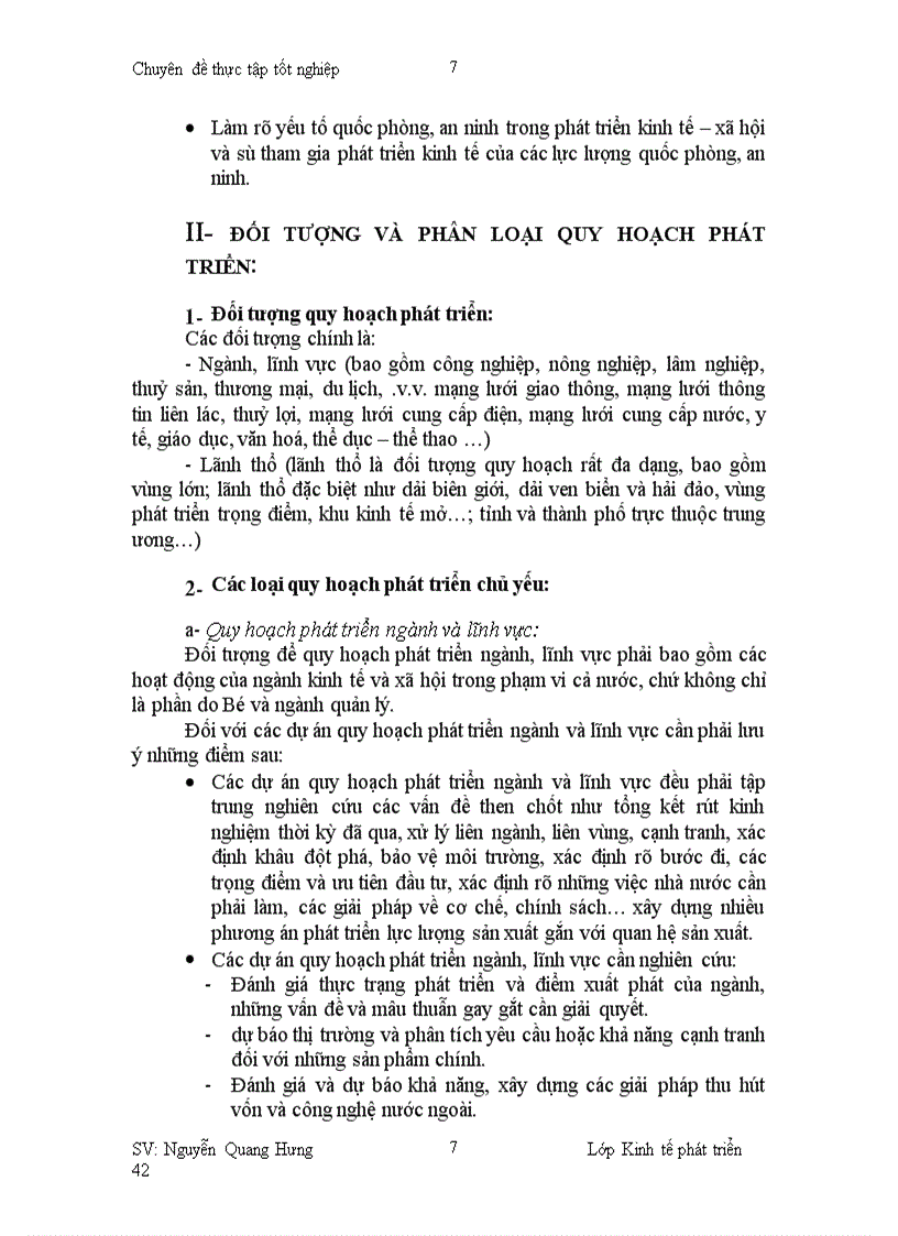 image for page Quy hoạch phát triển kinh tế - xã hội