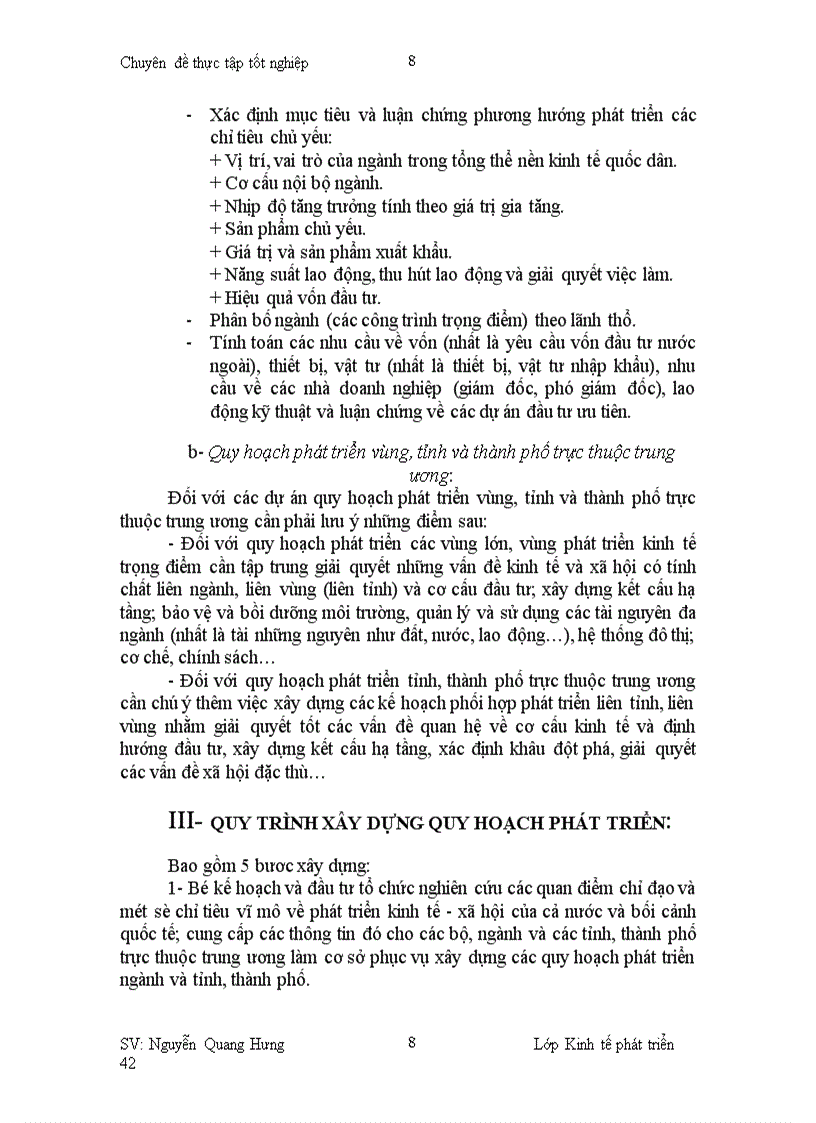 image for page Quy hoạch phát triển kinh tế - xã hội