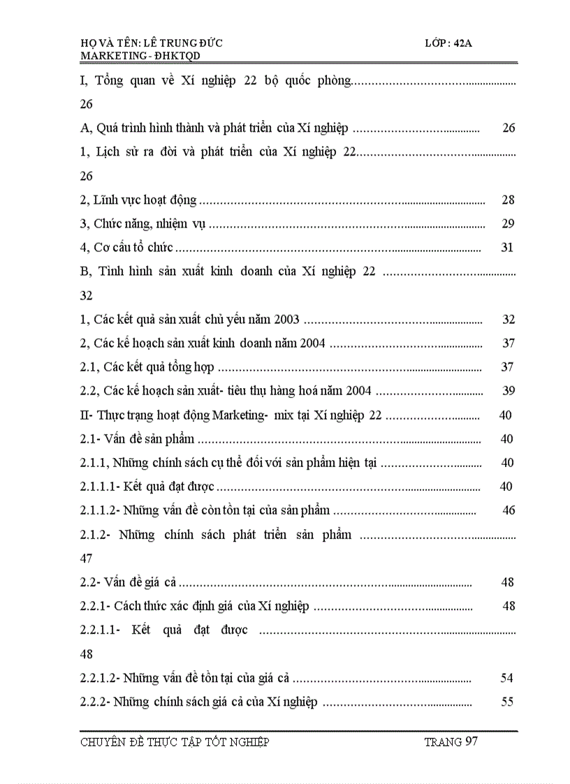 image for page Hoạt động Marketing- mix tại Xí nghiệp 22 Bộ Quốc phòng: Thực trạng và giải pháp