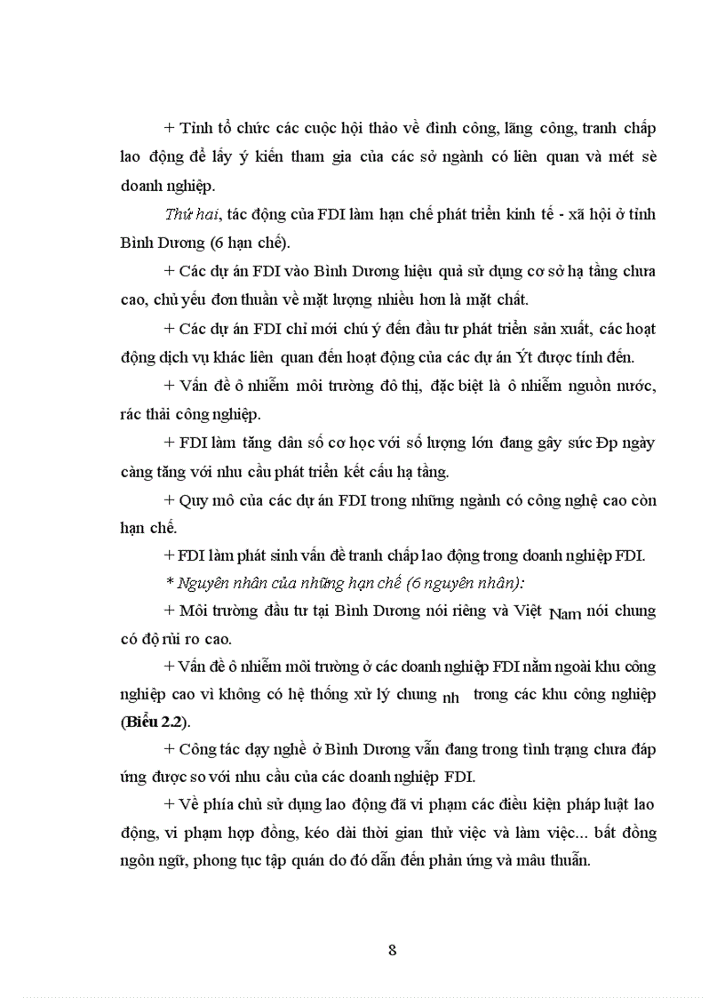 image for page Tác động của đầu tư trực tiếp nước ngoài (FDI) tới phát triển kinh tế - xã hội ở tỉnh Bình Dương