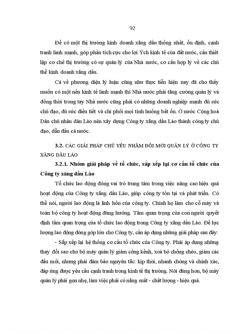 image for page Đổi mới quản lý ở Công ty Xăng dầu Lào