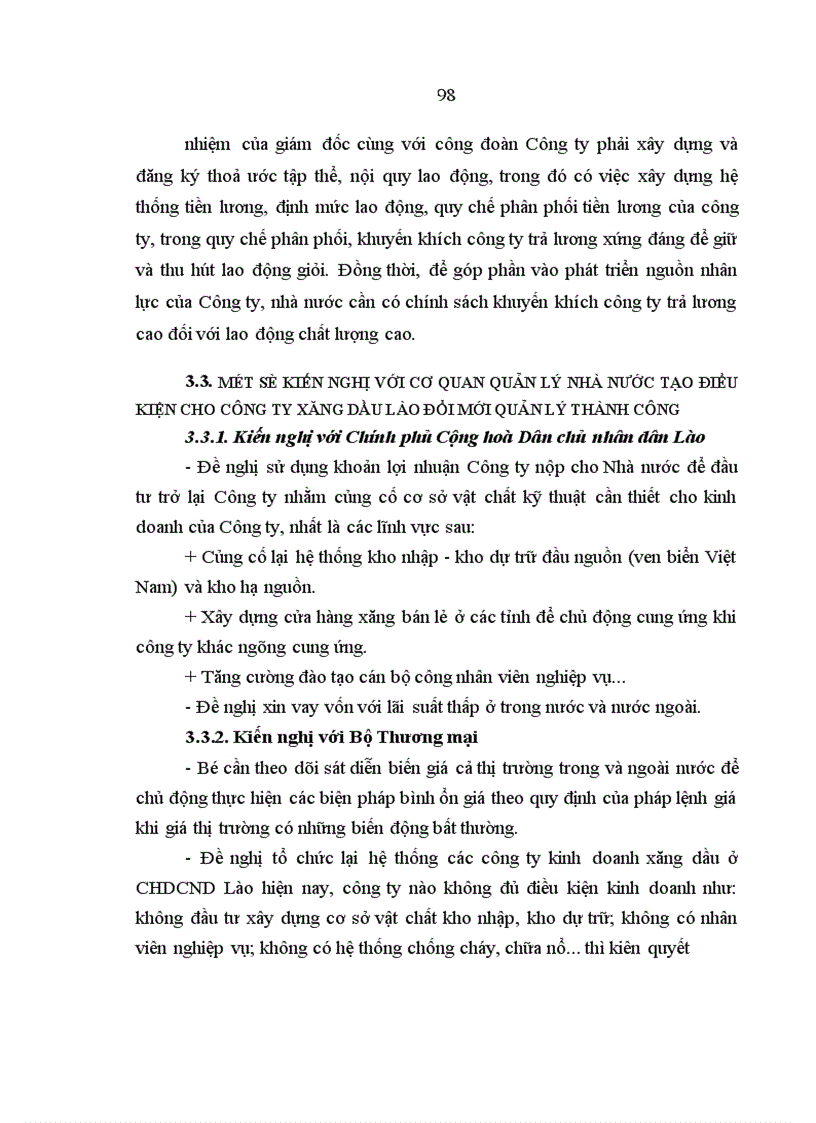 image for page Đổi mới quản lý ở Công ty Xăng dầu Lào