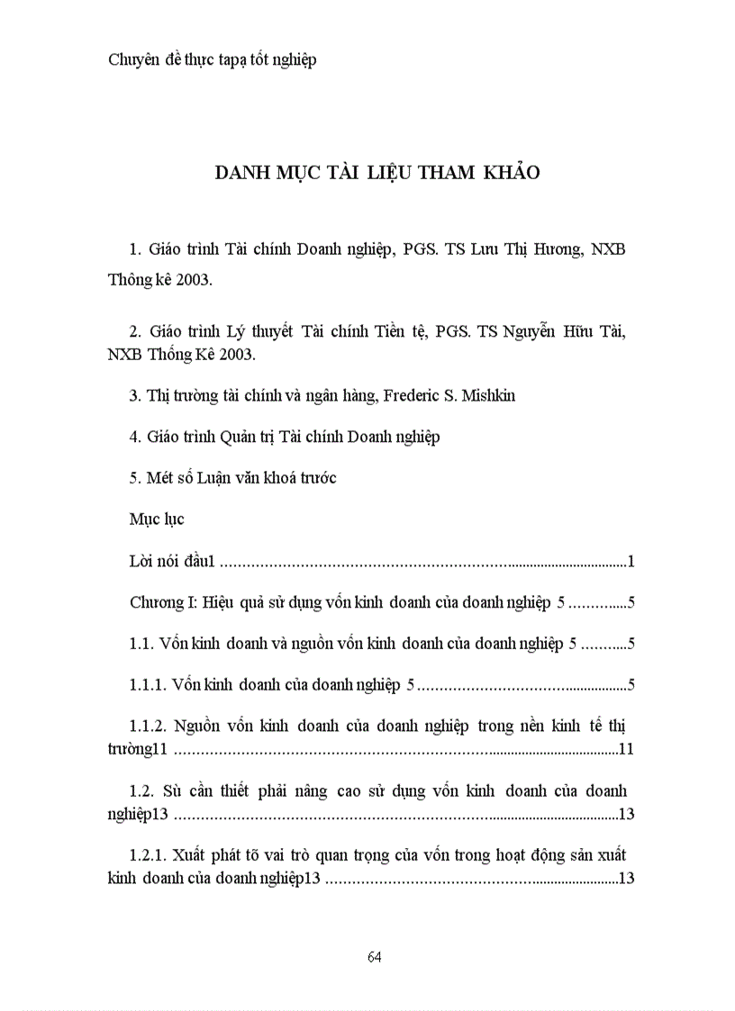 image for page Nâng cao hiệu quả sử dụng vốn kinh doanh tại Công ty cổ phần xây dựng xây lắp số 1 (Vinaconex 1)