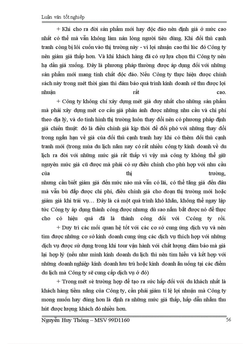 image for page Giải pháp hoàn thiện hoạt động thu hút khách du lịch tại Công ty TNHH dịch vụ Mêkông