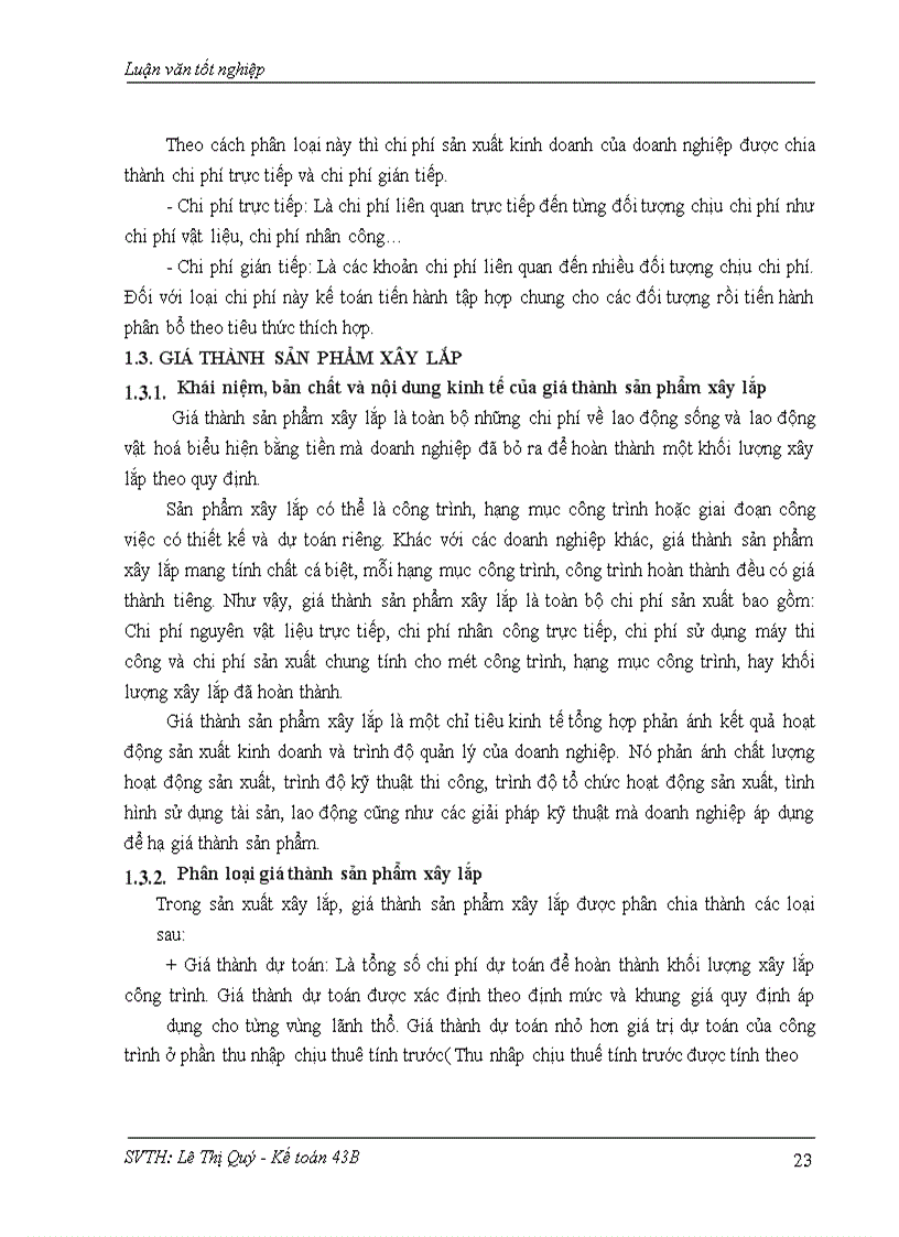 image for page Hoàn thiện hạch toán chi phí sản xuất và tính giá thành sản phẩm xây lắp tại Công ty cổ phần Xây dựng số 15.