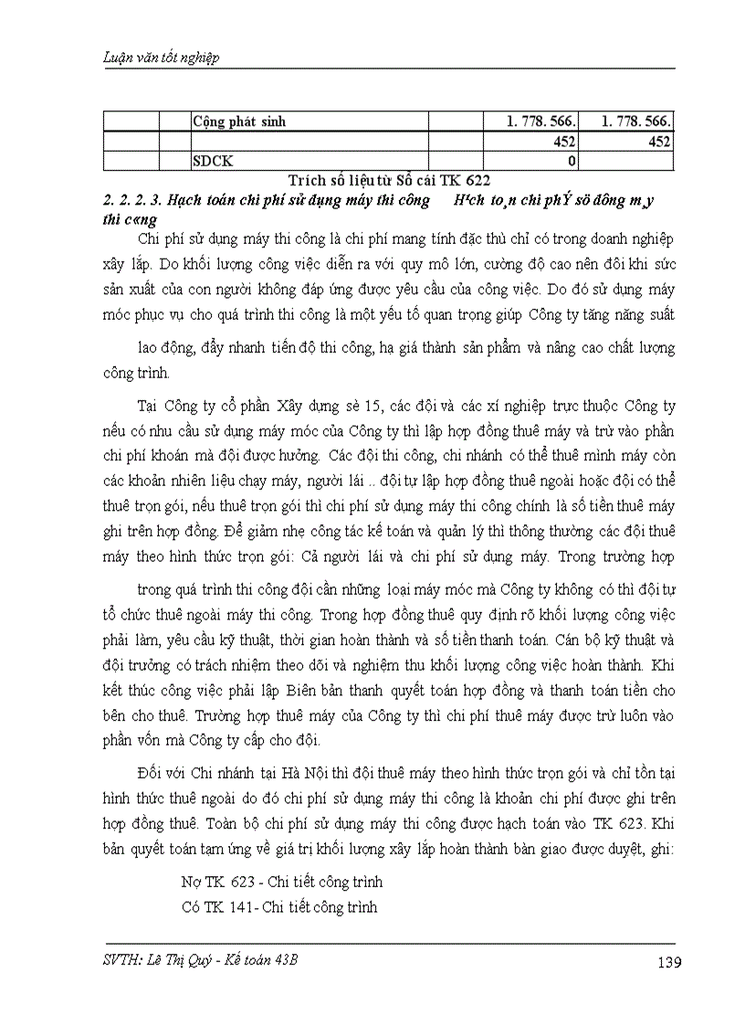 image for page Hoàn thiện hạch toán chi phí sản xuất và tính giá thành sản phẩm xây lắp tại Công ty cổ phần Xây dựng số 15.