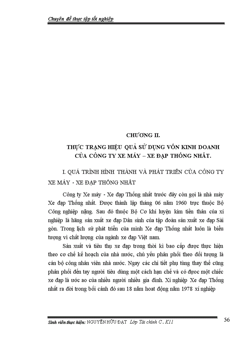 image for page Các giải pháp nâng cao hiệu quả sử dụng vốn tại công ty Xe máy – xe đạp Thống nhất