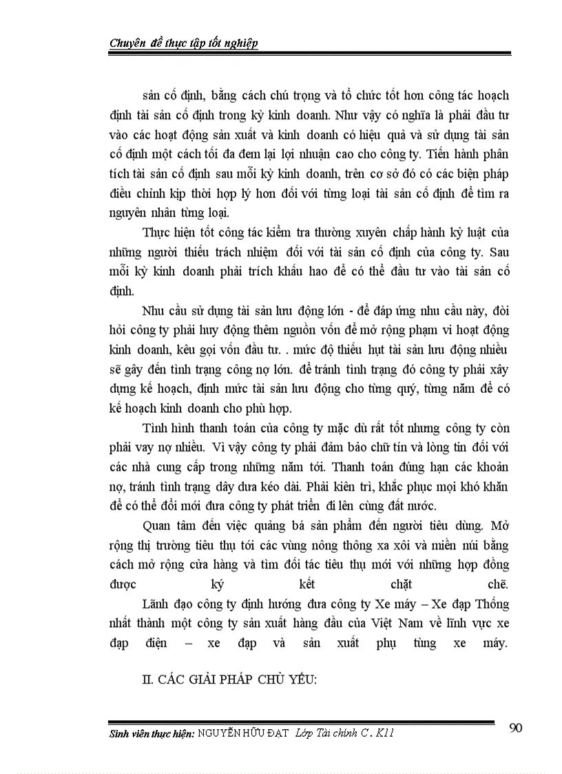 image for page Các giải pháp nâng cao hiệu quả sử dụng vốn tại công ty Xe máy – xe đạp Thống nhất
