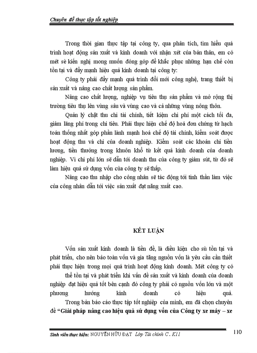 image for page Các giải pháp nâng cao hiệu quả sử dụng vốn tại công ty Xe máy – xe đạp Thống nhất