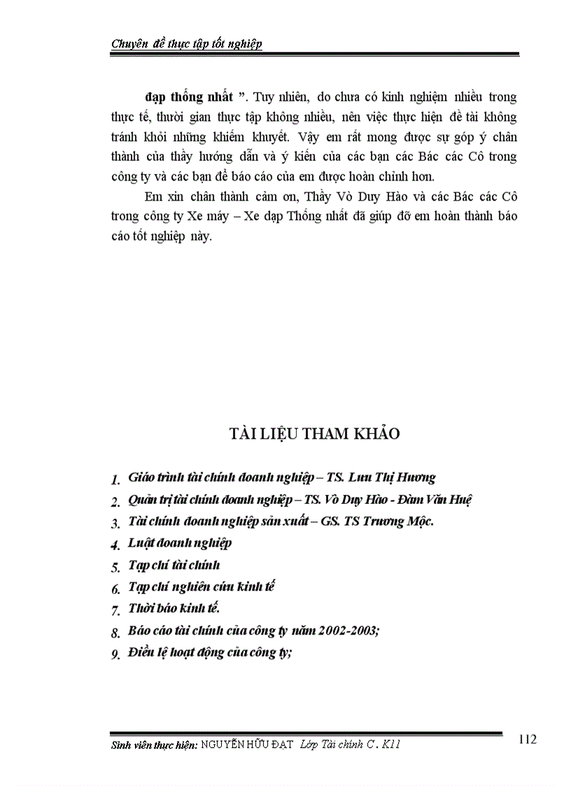 image for page Các giải pháp nâng cao hiệu quả sử dụng vốn tại công ty Xe máy – xe đạp Thống nhất