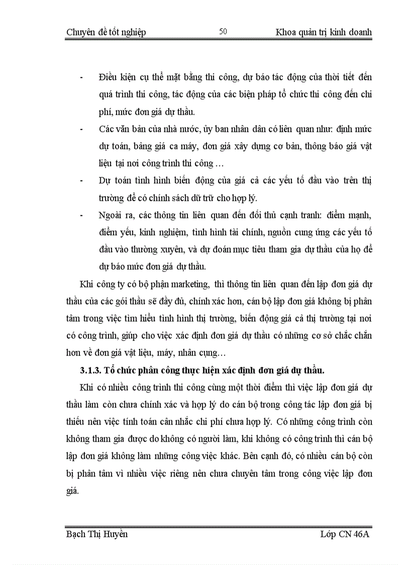 image for page Xác định đơn giá dự thầu xây lắp tại công ty cổ phần đầu tư và phát triển nhà số 6 Hà Nội