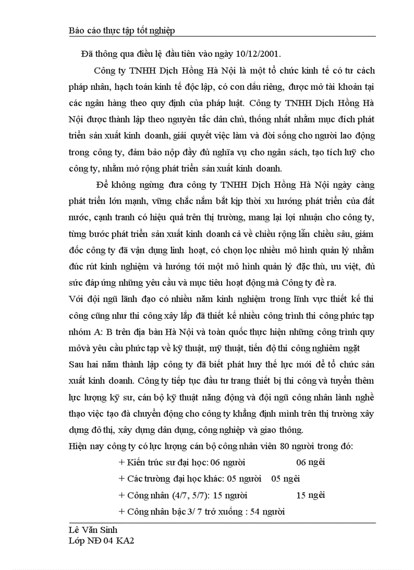 image for page Tổ chức hạch toán tiền lương và các khoản trích theo lương tại công ty TNHH Dịch Hồng Hà Nội