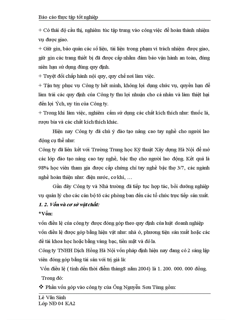 image for page Tổ chức hạch toán tiền lương và các khoản trích theo lương tại công ty TNHH Dịch Hồng Hà Nội