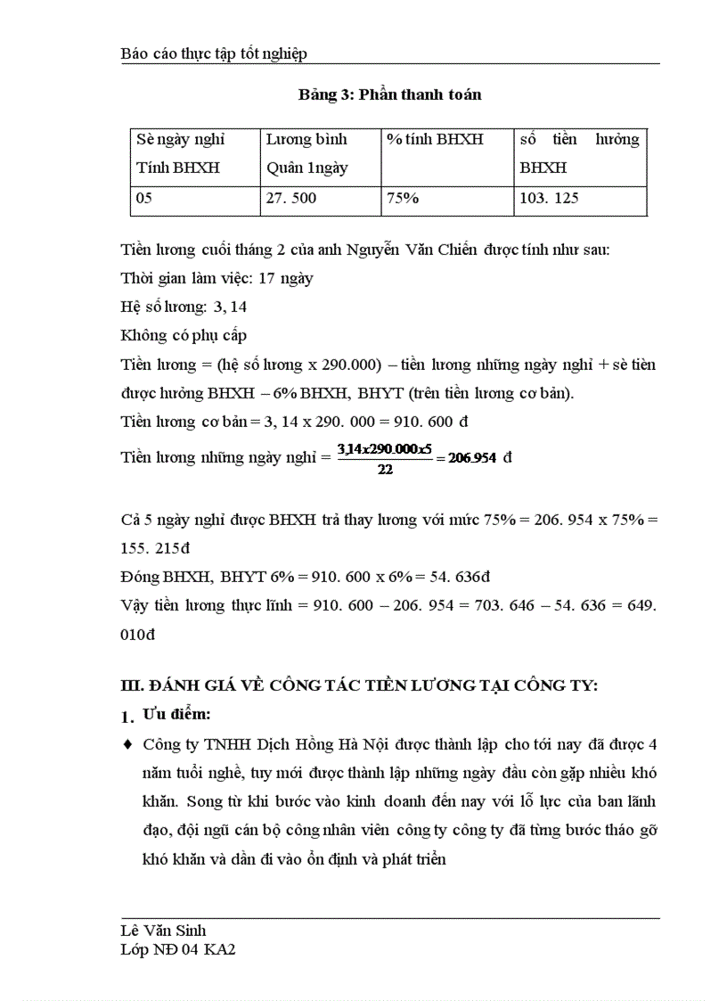 image for page Tổ chức hạch toán tiền lương và các khoản trích theo lương tại công ty TNHH Dịch Hồng Hà Nội