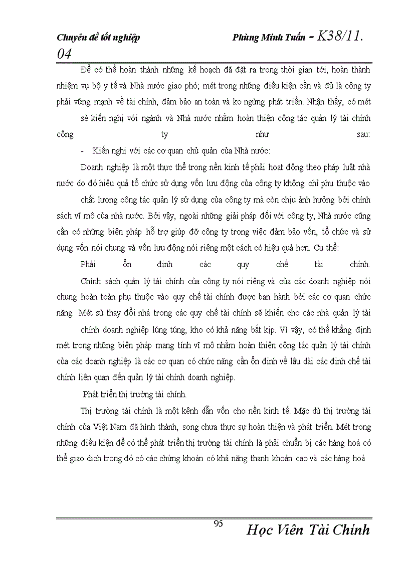 image for page Vốn lưu động và các giải pháp nâng cao hiệu quả tổ chức và sử dụng vốn lưu động tại công ty Dược Liệu TWI
