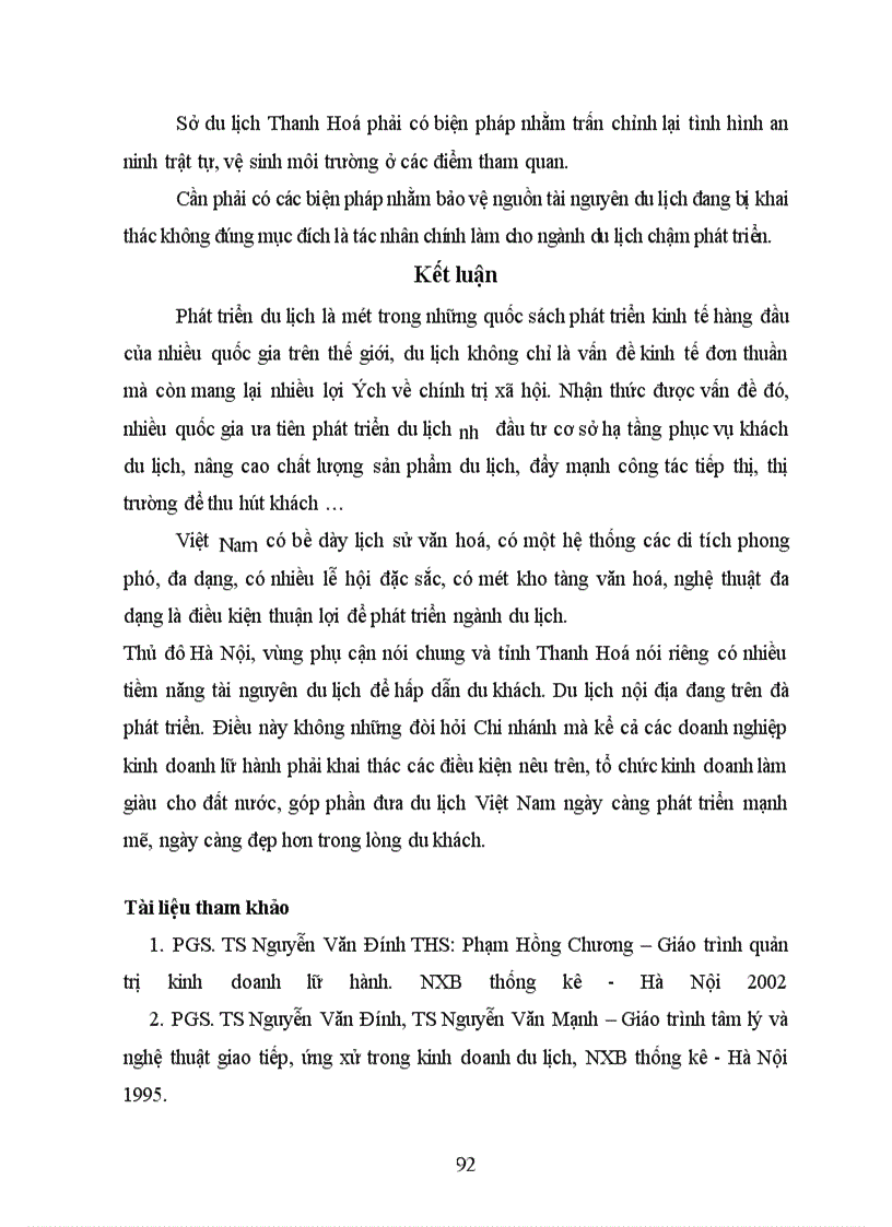 image for page Một số giải pháp nhằm khai thác thị trường khách du lịch nội địa của Chi nhánh công ty du lịch cổ phần Thanh Hoá tại Hà Nội