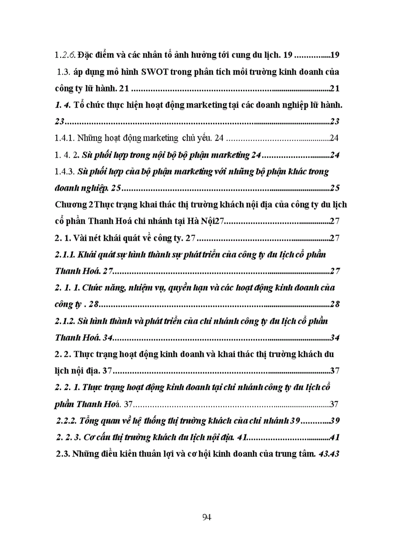 image for page Một số giải pháp nhằm khai thác thị trường khách du lịch nội địa của Chi nhánh công ty du lịch cổ phần Thanh Hoá tại Hà Nội