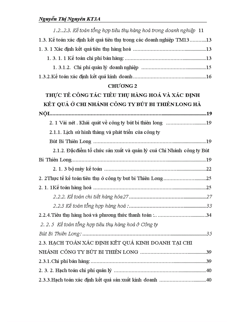 image for page Báo cáo thực tập thực tập tại Công ty Bút Bi Thiên Long