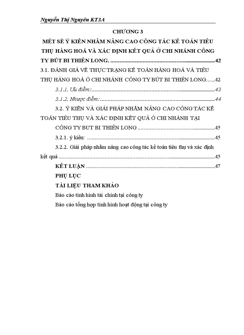 image for page Báo cáo thực tập thực tập tại Công ty Bút Bi Thiên Long