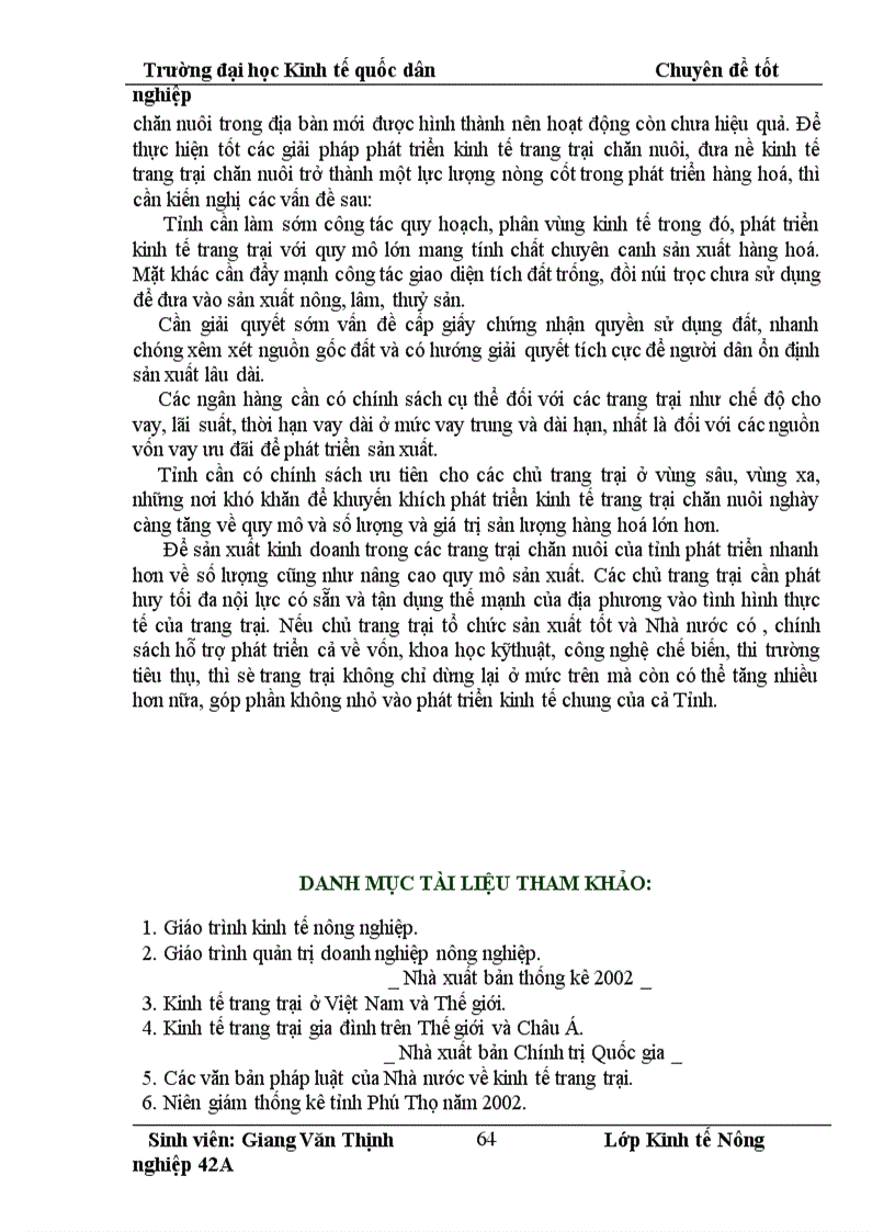 image for page Thực trạng và giải pháp phát triển kinh tế trang trại chăn nuôi ở tỉnh Phú Thọ