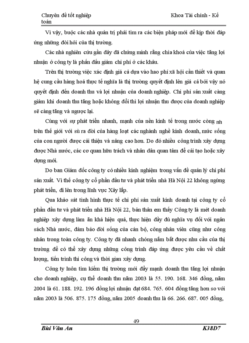 image for page Một số giải pháp nhằm tiết kiệm chi phí tại Công ty CP Đầu tư và Phát triển nhà Hà nội 22