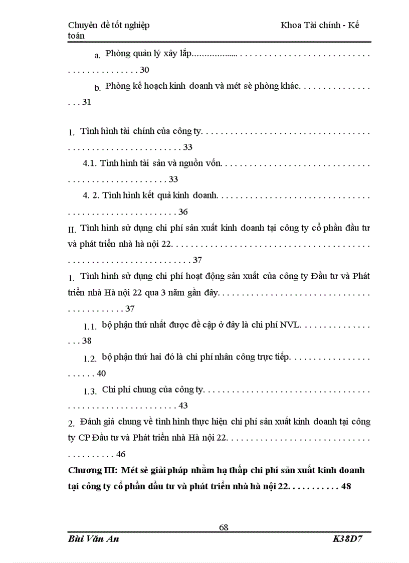 image for page Một số giải pháp nhằm tiết kiệm chi phí tại Công ty CP Đầu tư và Phát triển nhà Hà nội 22