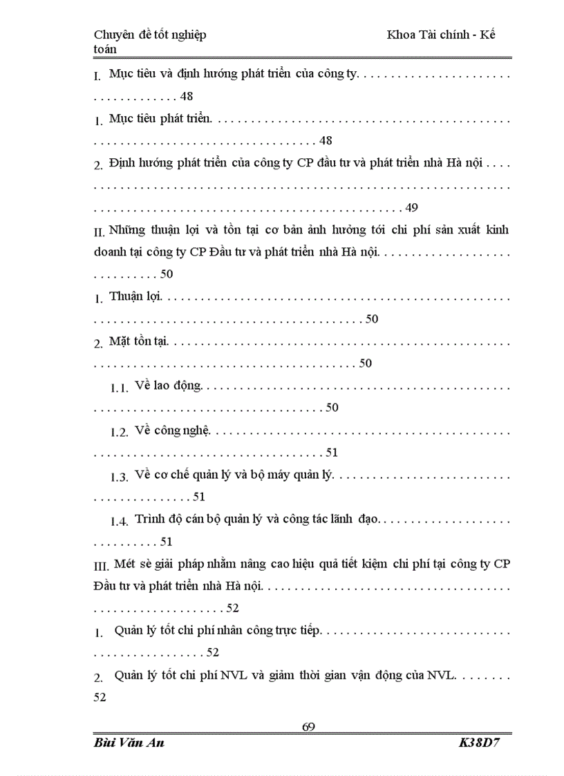 image for page Một số giải pháp nhằm tiết kiệm chi phí tại Công ty CP Đầu tư và Phát triển nhà Hà nội 22