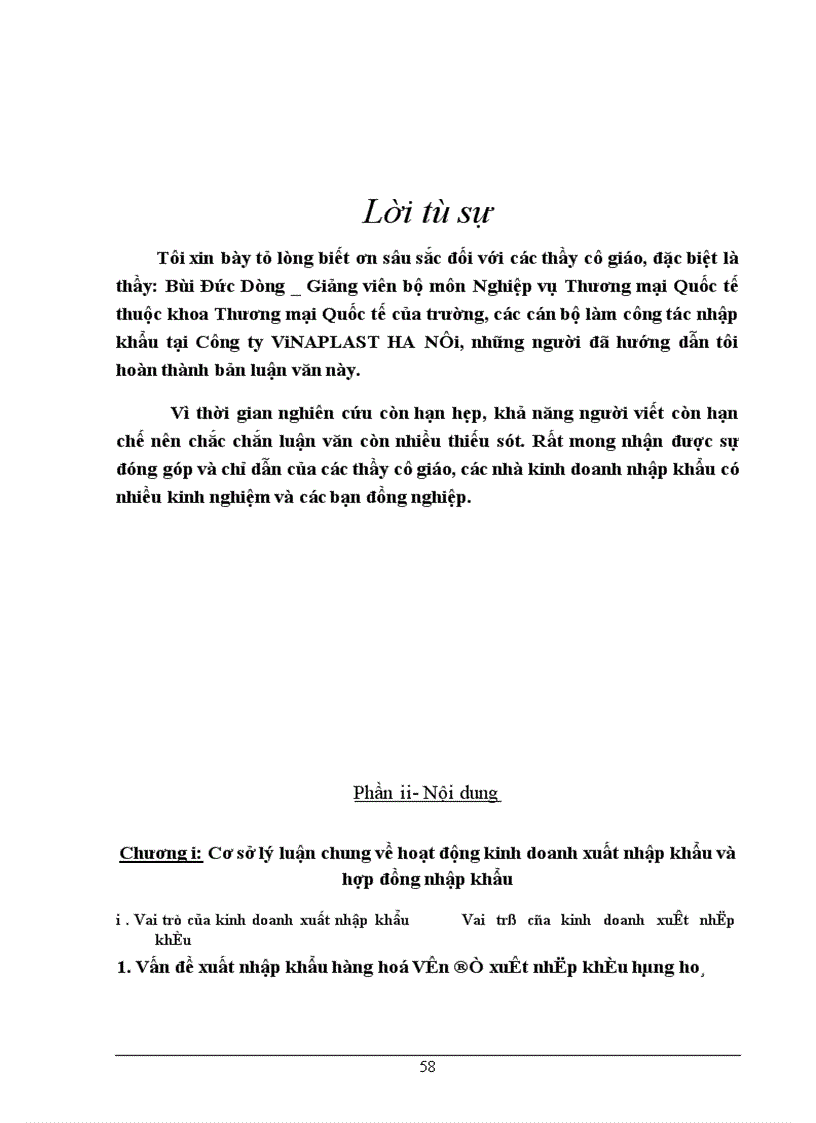image for page Cơ sở lý luận chung về hoạt động kinh doanh xuất nhập khẩu và hợp đồng nhập khẩu