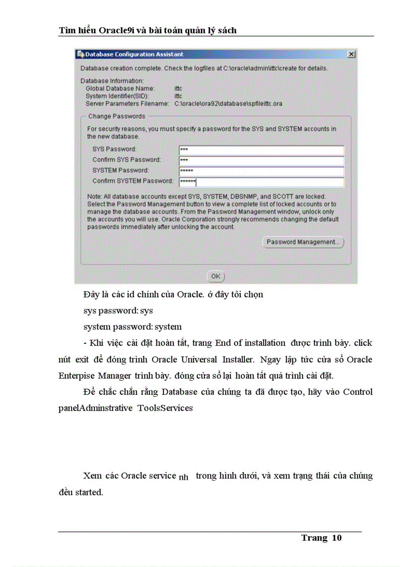 image for page Tìm hiểu Oracle9i và bài toán quản lý sách