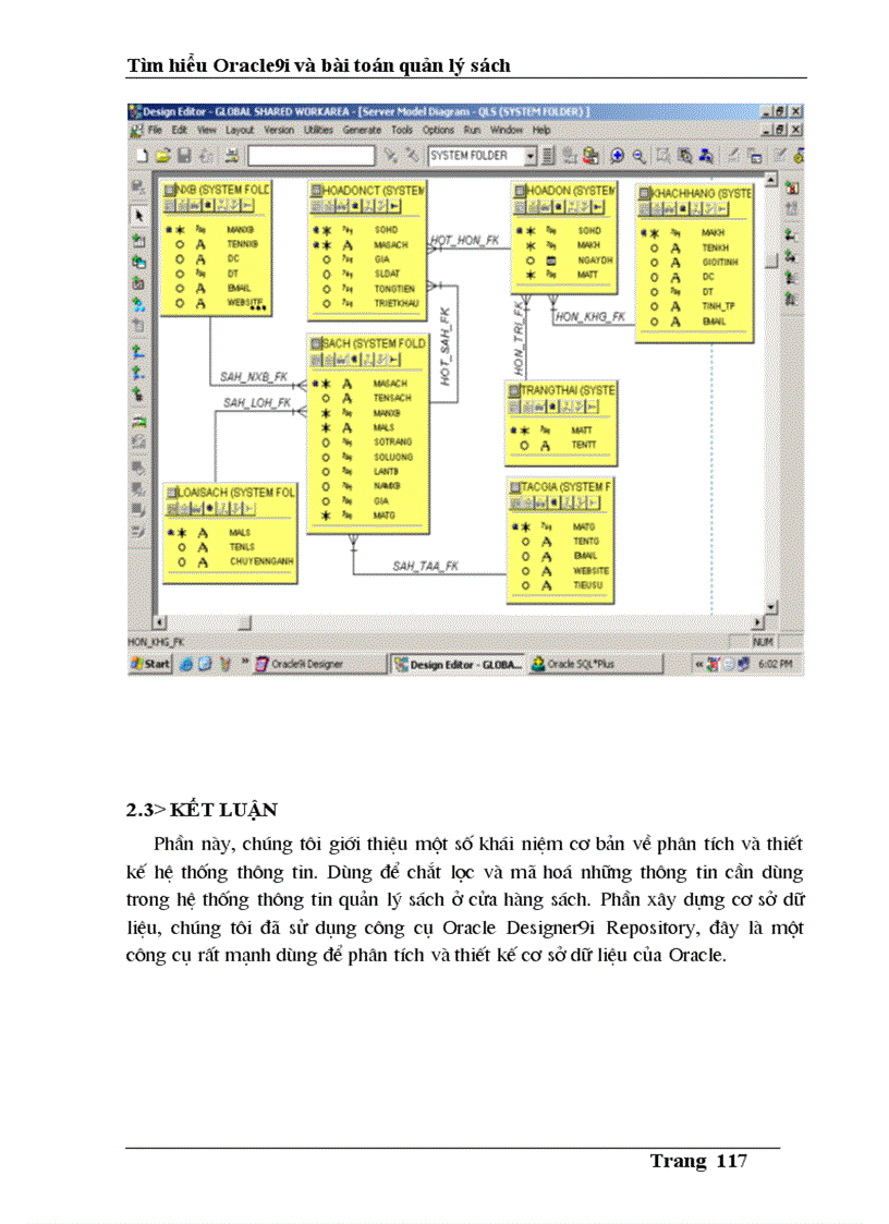 image for page Tìm hiểu Oracle9i và bài toán quản lý sách