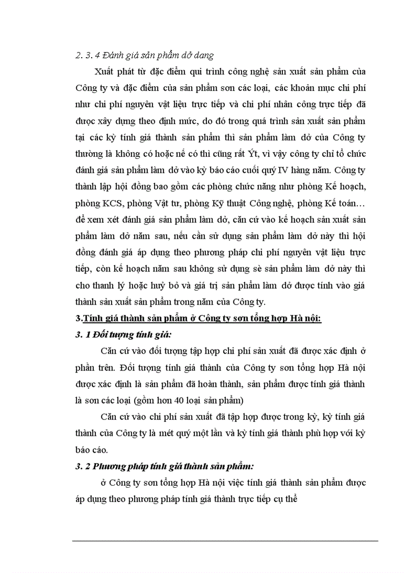 image for page Tổ chức kế toán tập hợp chi phí sản xuất và tính giá thành sản phẩm ở Công ty Sơn Tổng hợp Hà nội