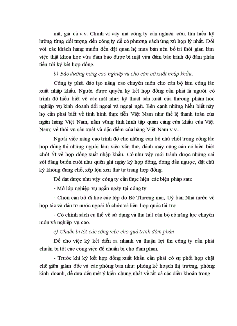 image for page Hoàn thiện chế độ pháp lý về ký kết và thực hiện hợp đồng xuất khẩu ở công ty xuất nhập khẩu Hà Tây