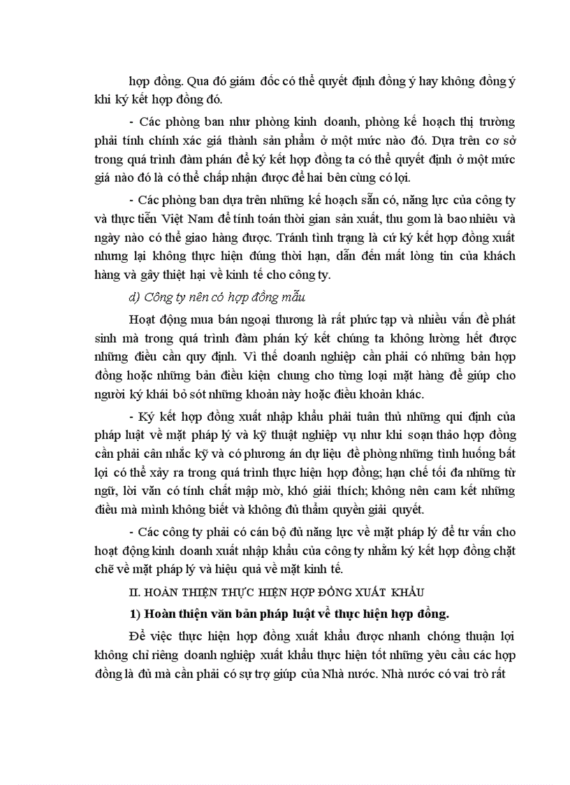 image for page Hoàn thiện chế độ pháp lý về ký kết và thực hiện hợp đồng xuất khẩu ở công ty xuất nhập khẩu Hà Tây