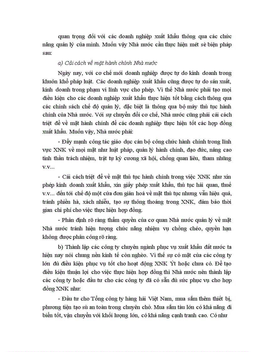 image for page Hoàn thiện chế độ pháp lý về ký kết và thực hiện hợp đồng xuất khẩu ở công ty xuất nhập khẩu Hà Tây