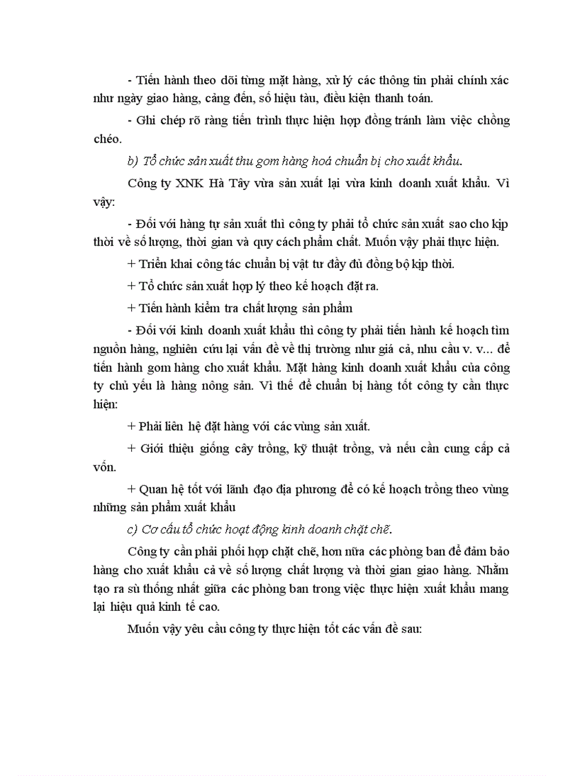 image for page Hoàn thiện chế độ pháp lý về ký kết và thực hiện hợp đồng xuất khẩu ở công ty xuất nhập khẩu Hà Tây